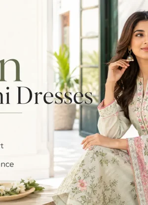 Lawn Pakistani Dresses for warm and humid Bangladesh weather