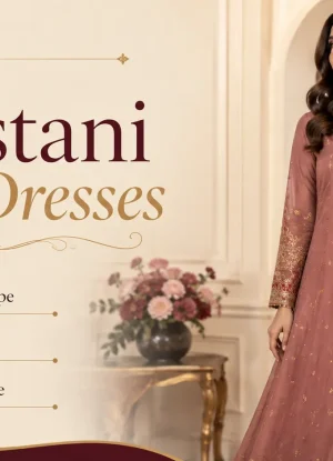 Pakistani Long Dresses in different silhouettes for body shape styling